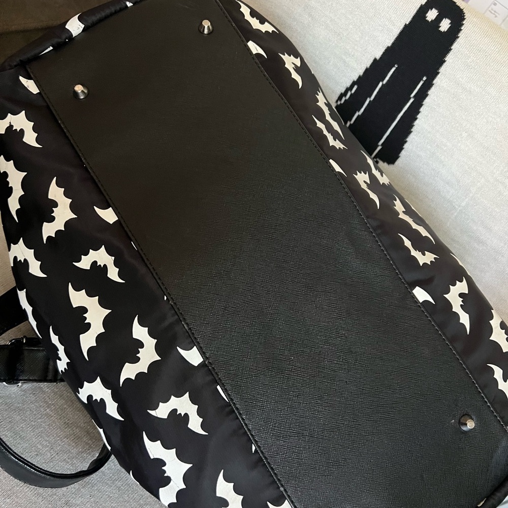 Black and White Spooksville Bats Bag - Picture 5 of 8